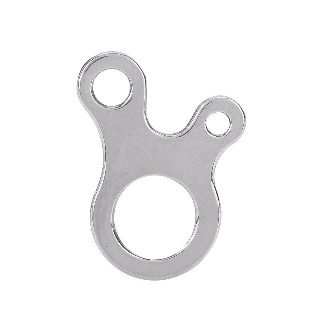 10 шт. 3 отверстия для наружного использования, многоцелевая пряжка из нержавеющей стали для быстрого завязывания узлов