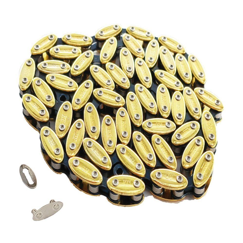 100 Link Bicycle Chain Fixed Gear Single Speed Chain Heavy Duty Bicycle Olive Chain BMX Bike
