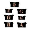 Cosmetic Bag Letters Toiletry Makeup Case Large Capacity Wash Make-up Storage Organizer Travel Portable Organizers Women