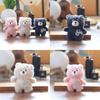 Adorable Bear Plush Doll With Pp Cotton Filling For Bag Charm And Collectors