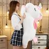 Big Size Unicorn Plush Toy Soft Stuffed Unicorn Soft Dolls Animal Horse Toys For Children Girl Pillow Birthday Gifts