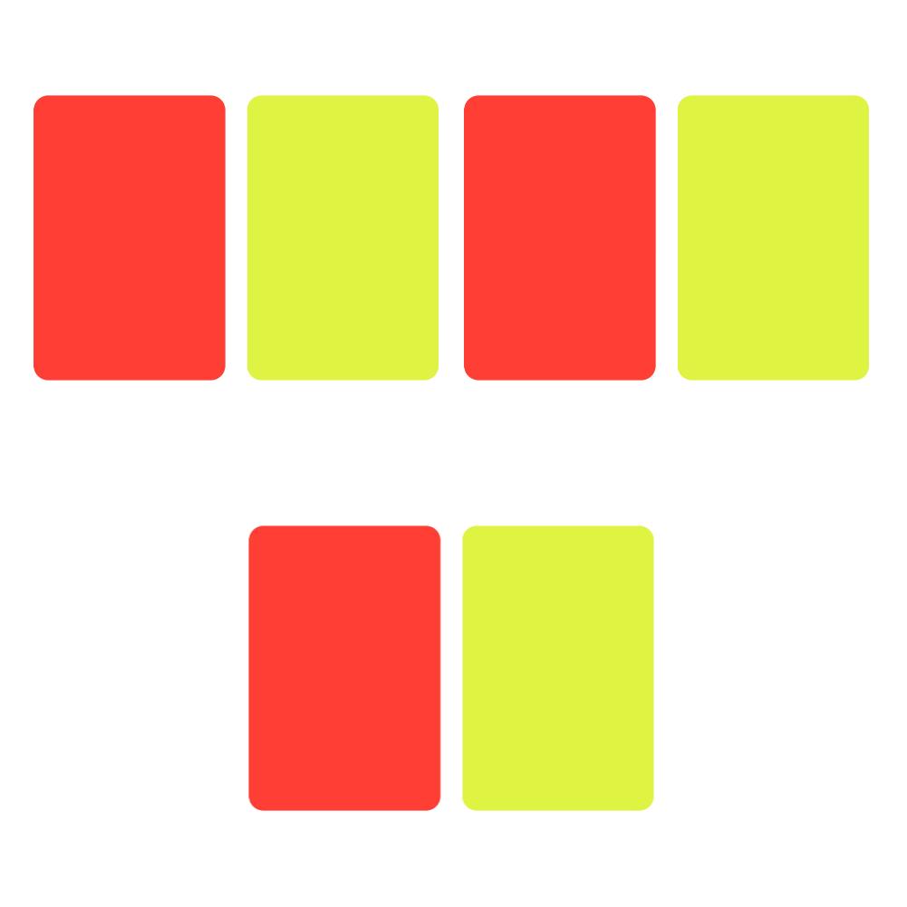 2-10PC Soccer Referee Card Sets Football Match Referee Red and Yellow Card Warning Cards Score Sheets Notebook Judge Accessories