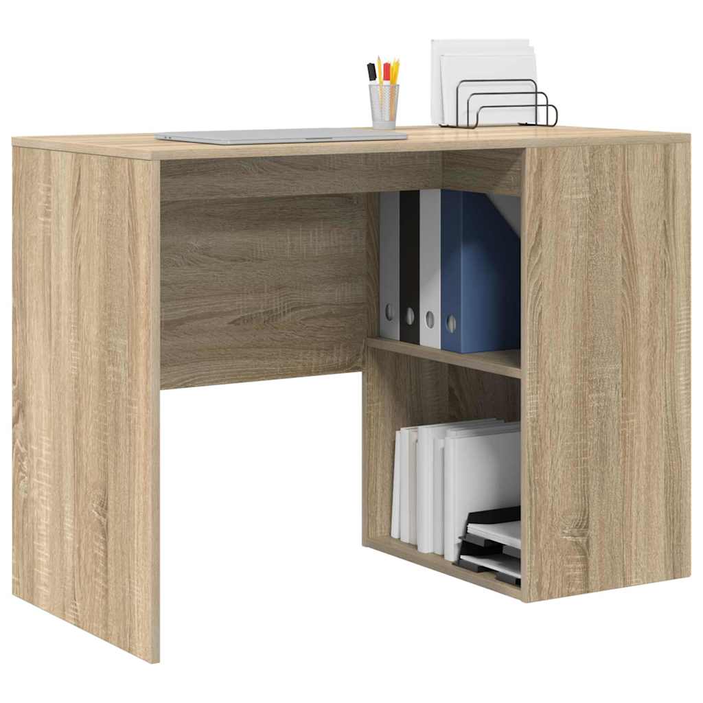 Desk in Sonoma Oak 102 x 50 x 75 cm engineered wood