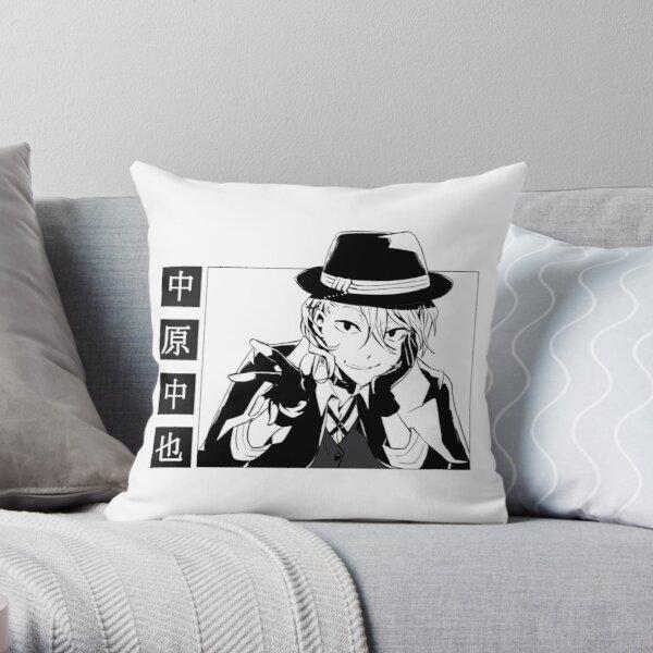 Подушка с принтом аниме «Бродячая собака», чехол из полиэстера, наволочка, наволочка для дивана, автомобиля, наволочка