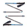 Треккинговые и беговые палки Black Diamond Distance Carbon Z, складные, пара, сверхлегкие фиксированной длины из углеродного волокна, ультра-синие, 130 см