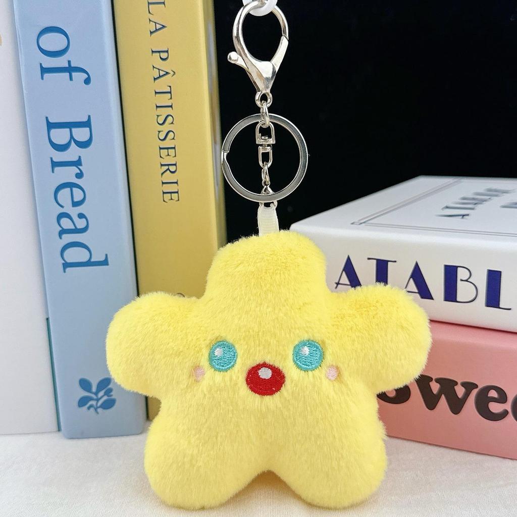 Креативный брелок в виде плюшевой куклы-звезды: Девичий Рюкзак Шарм Подвеска