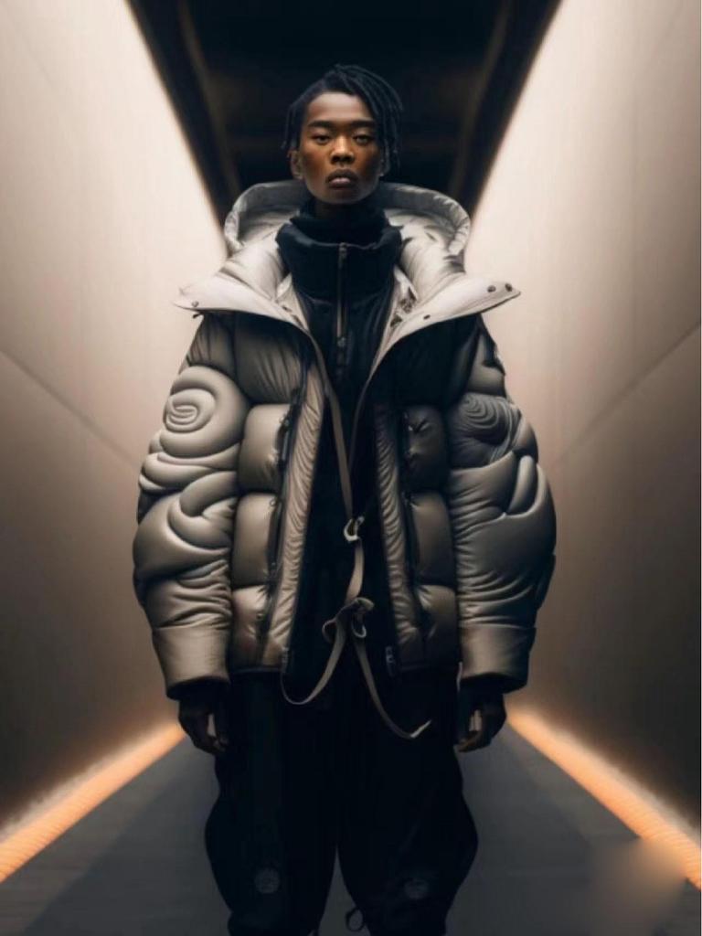 2024 Новый матовый нейлоновый спанбонд пуховик ткань, белый с 20D вспененной текстурой, каландрированная отделка