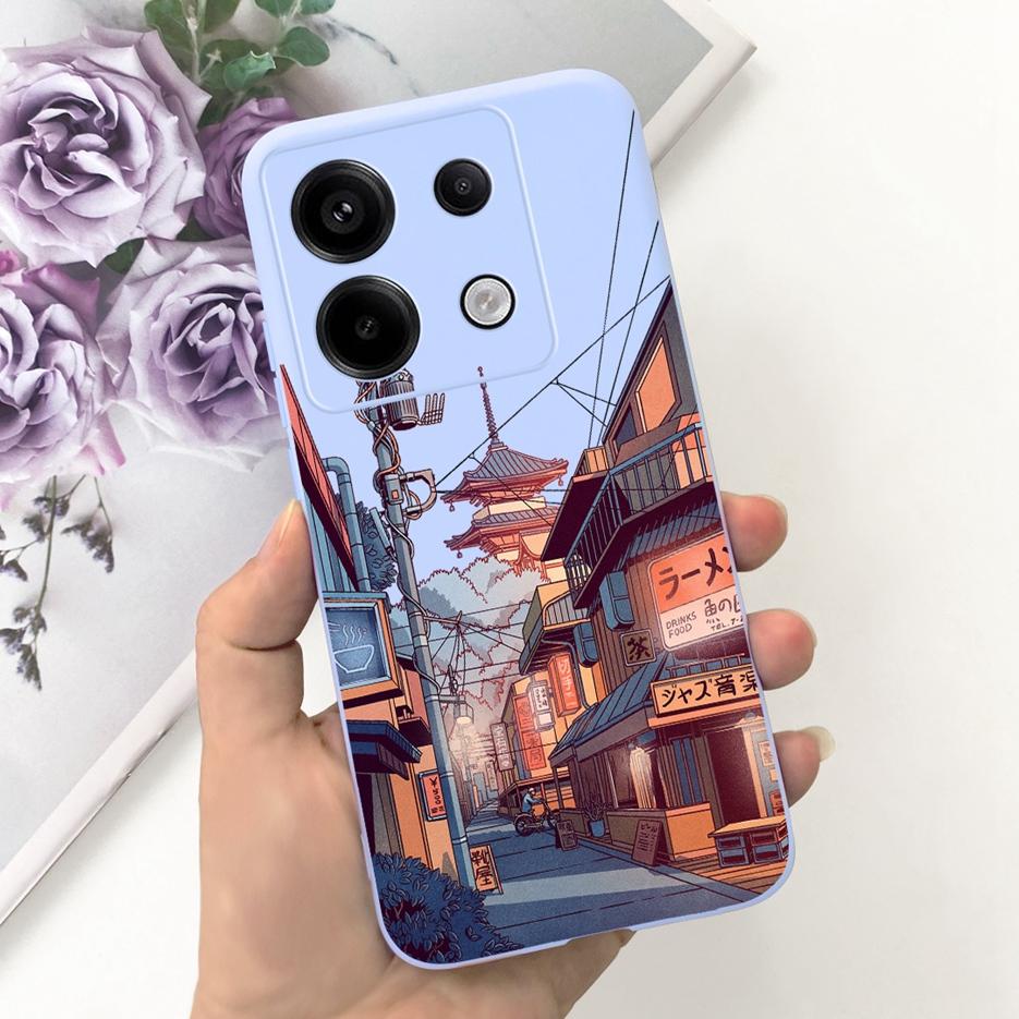 Для чехла Xiaomi Poco X6 Pro Новый Модный Мультяшный Чехол Мягкий Силиконовый Чехол для Телефона Для Xiaomi Poco X6 PocoX6 Pro X6Pro Fundas Бампер
