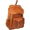 New Vintage Full Grain 21 Inch Leather Laptop Large Backpack Casual Bookbag Daypack Camping Travel Rucksack Knapsack