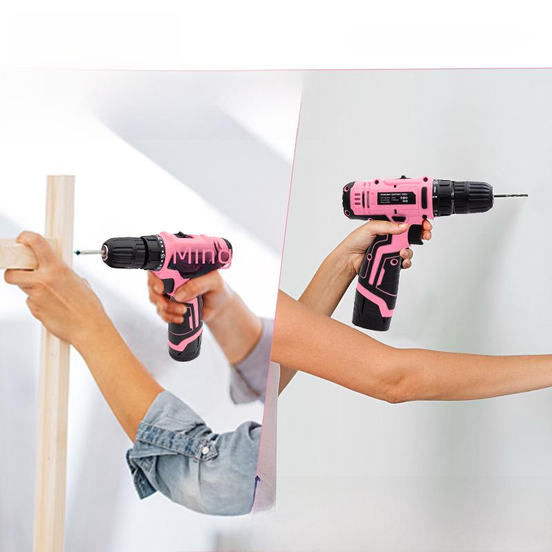 Набор из аккумуляторной электрической отвертки и дрели Hilda 12 В