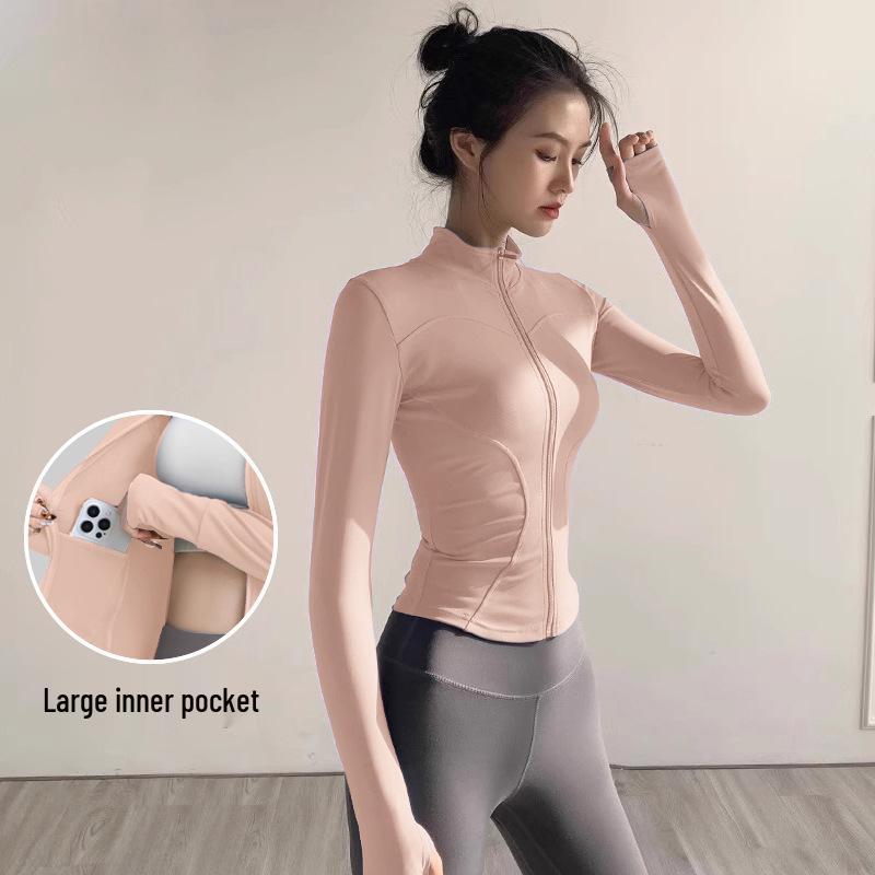 Женская быстросохнущая куртка для йоги с защитой от УФ-лучей для бега и занятий фитнесом на открытом воздухе