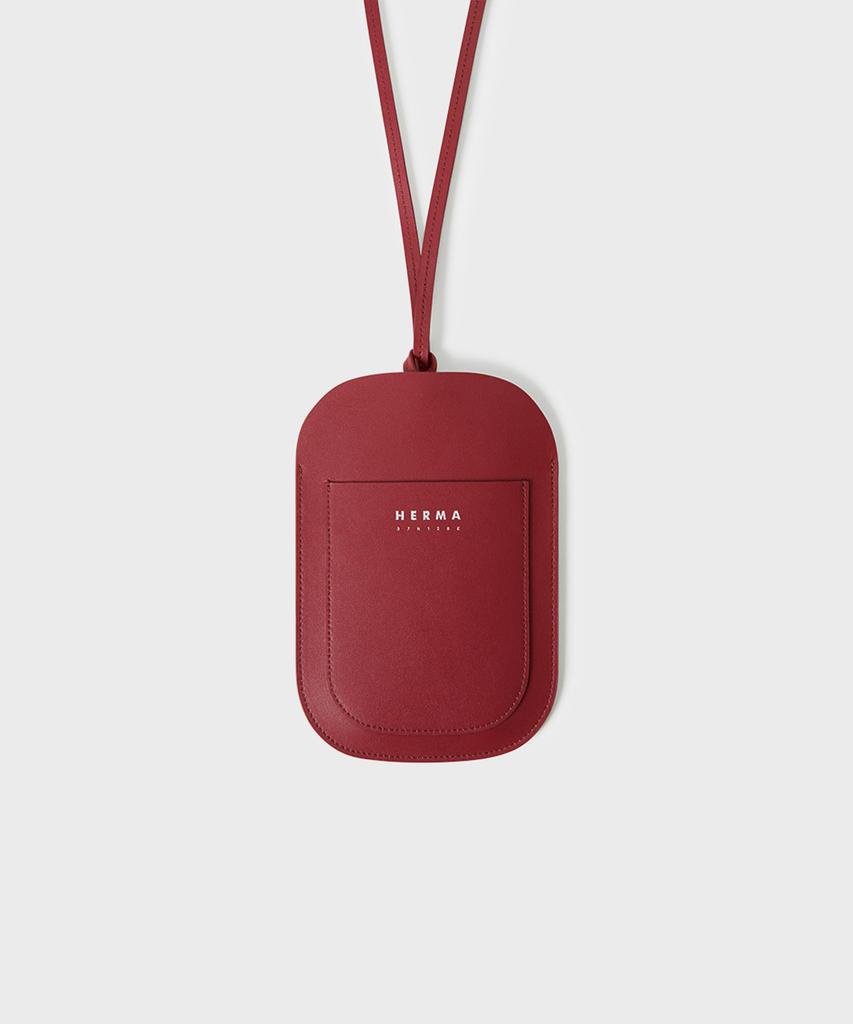 Красная сумка-кошелек Herma Poche Crossbody