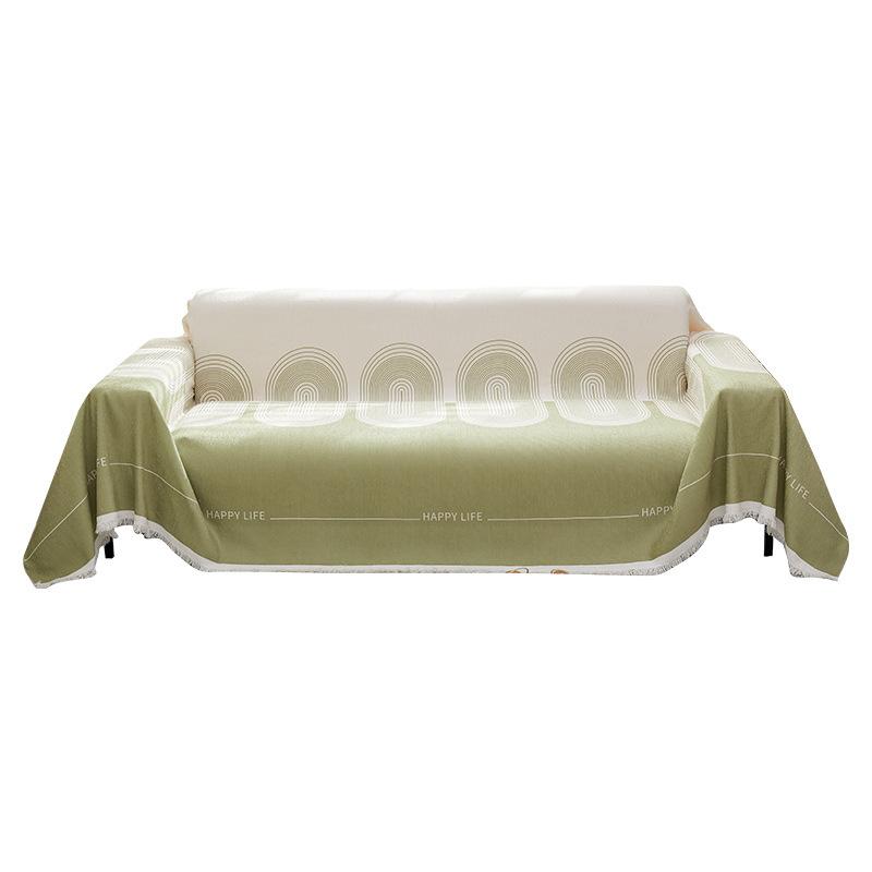 New Sofa Cover Cloth with A High-end Feel, Chenille All-season Universal Dustproof and Anti Slip All Inclusive Universal Sofa Blanket Towel