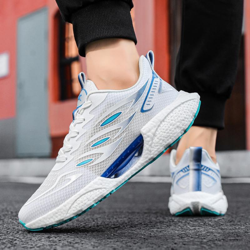 Кроссовки для студентов. Мужские нескользящие легкие дышащие кроссовки. Женские кроссовки для бега с мягкой подошвой и амортизацией.