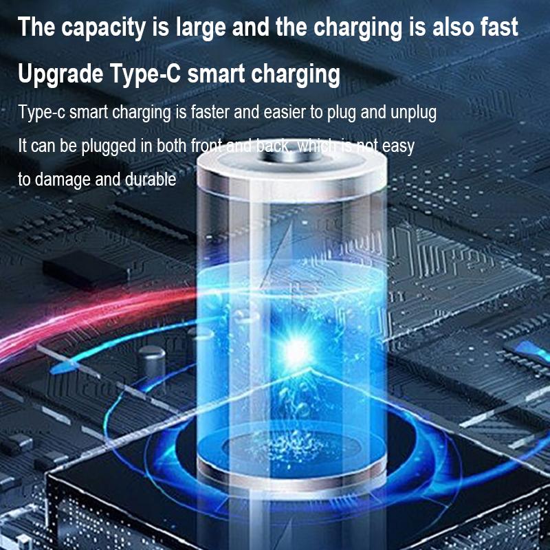 Bluetooth Neckband Earphone Wireless Headphone Widely compatible Headsets HiFi stereo power display Bluetooth Earphones With Mic
