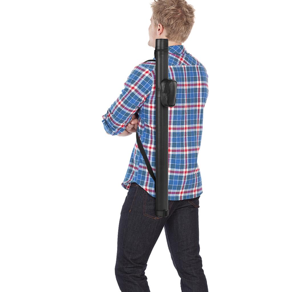 Бильярдный кий тубус чехол для переноски ПУ жесткий бильярдный кейс регулируемый плечевой ремень сумка для хранения киев