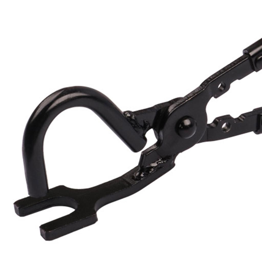 Car Exhaust Hanger Removal Plier Car Exhaust Rubber Pad Plier Puller Tool Exhaust Pipe Rubber Gasket Removal Pliers