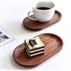 Bread Dessert Wooden Tray Tableware Dried Fruit Wooden Plate Food Dish Serving Tray Snack Plate