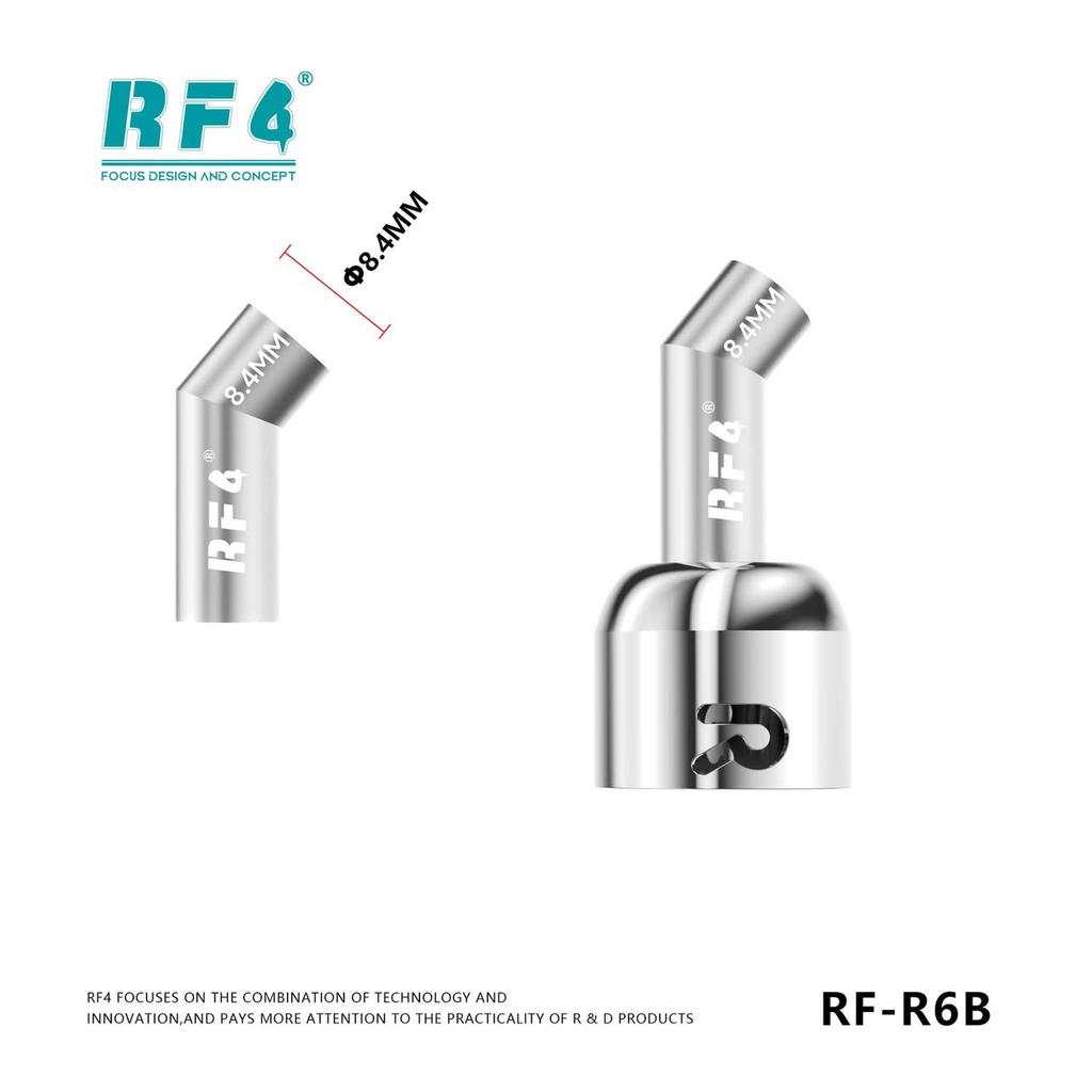 Набор сопел для термофена RF4, сменные размеры, быстрый сбор воздуха, вспомогательное устройство для термофена, инструмент для обслуживания