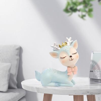 Очаровательные животные Фигурки оленей Игрушка для душа Статуэтка Ручная работа