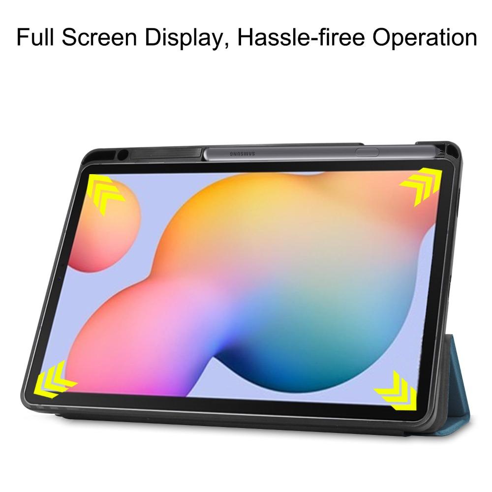 Для Samsung Tab S6 Lite P610 P615 Чехол TPU Мягкая обложка со слотом для S Pen Защитная накладка