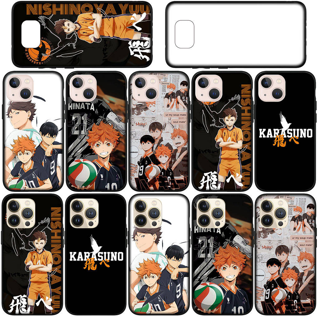 Чехол для iPhone 16 15 Xiaomi Redmi Note 14 13 12 11 Pro Max 16e Samsung Galaxy S25 S24 S23 Moto OPPO Huawei karasuno Haikyuu Shoyo Hinata чехол для телефона