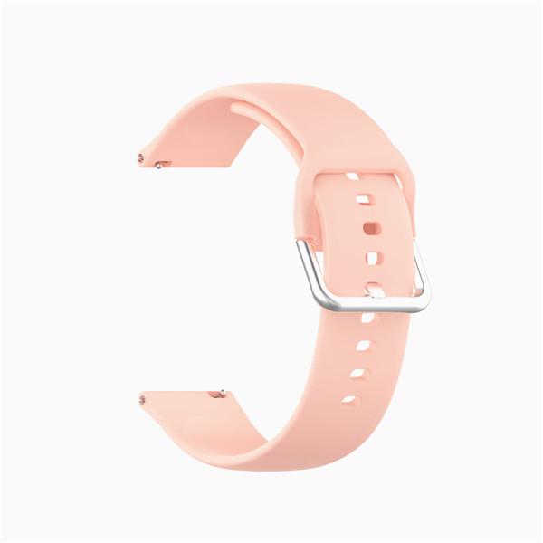 Для Xiaomi Haylou Solar Ls05 Watch Stap Smart Watch Pure Color Silver Пряжка сменный ремешок спортивный браслет два цвета