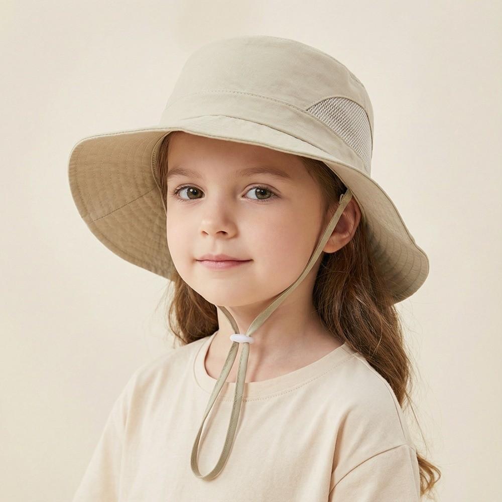 Breathable Quick Dry Fisherman Hat Lightweight Beach Hat Children Kids Sun Protection Hat  Summer