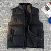 Vest Couple Cotton Vest Stand-up Collar Jacket Sleeveless Vest Autumn and Winter Men's Casual Cotton-padded Clothes