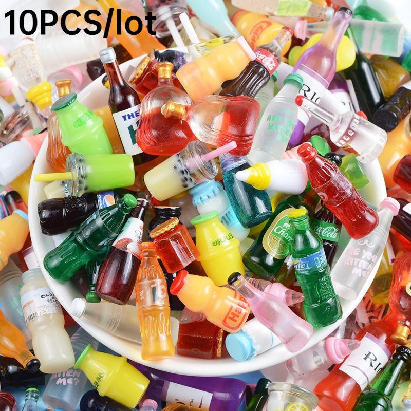 10 шт. 1:6 масштаб кукольный домик миниатюра мини симуляция аксессуары декор мебель игрушки детские подарки