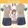 Стильный костюм для косплея Toaru Kagaku No Railgun Мисака Микото с изысканным исполнением