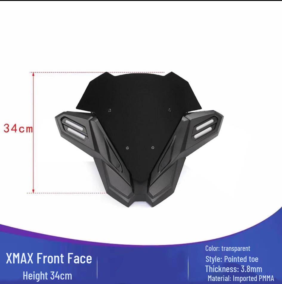 Комплект гоночного ветрового стекла в стиле XMAX для Yamaha NMAX155 (25 Моделей)