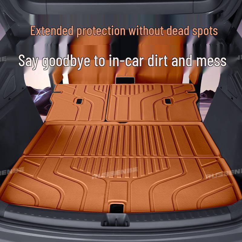 2025 Fangchengbao Tiger 7 TPE Semi-Enclosed Trunk Mat - Car Tail Box Accessory