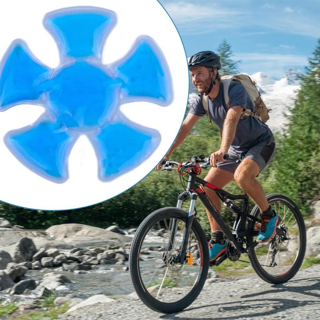 Head Gel Ice Pack Cool Hat Liner Adjustable Cool Pad Lightweight Outdoor Accessory Suitable For Helmets And Hats To Keep Cool