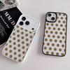 Simple Polka Dots With Small Dots Phone Case For Iphone 17 Air 16 15 14 11 13 12 Pro Max Lightweight Trendy Protective Cover