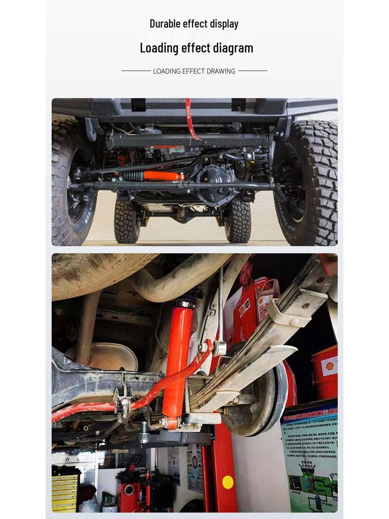 Ford Ranger T6/T7 Yellow Spring Shock Absorber Lift Kit