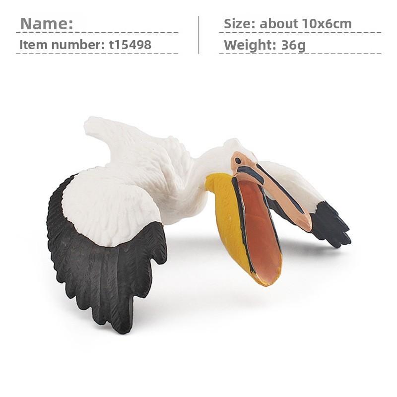 Pelican Pvc Wildlife Figurine With Educational And Collectible Features For Kids