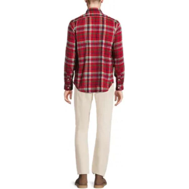 Polo Ralph Lauren Check Patterned Buttoned Shirt 710916601-002