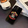 Чехол для телефона G-Guns N Roses Для 16 Pro Max Iphone 17 Pro Max 14 15 Plus 12 13 11 Pro Xr X Xs SE Задняя крышка