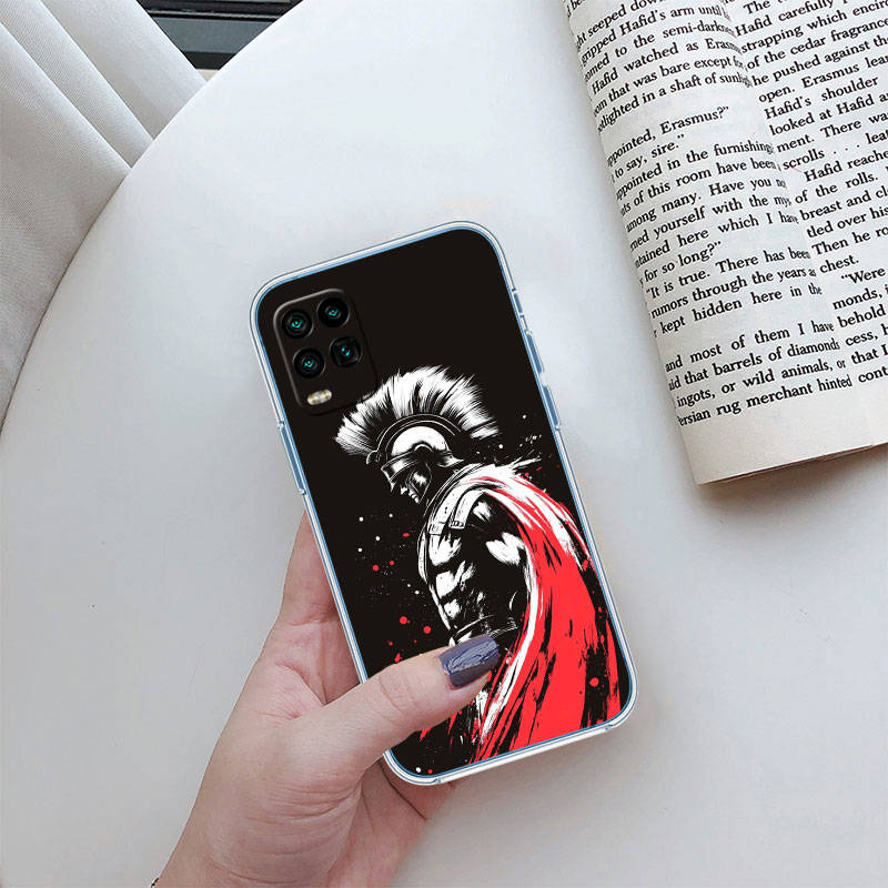 IR25 Spartan Warrior Phone Case for Motorola Edge 20 30 S30 40 50 Fusion Lite Plus Pro Neo Ultra One Power Action Macro Hyper Vision Zoom