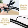 Spiral Cable Sleeve Cover Flexible Tube Line Organizer New Wrap Winding Cable