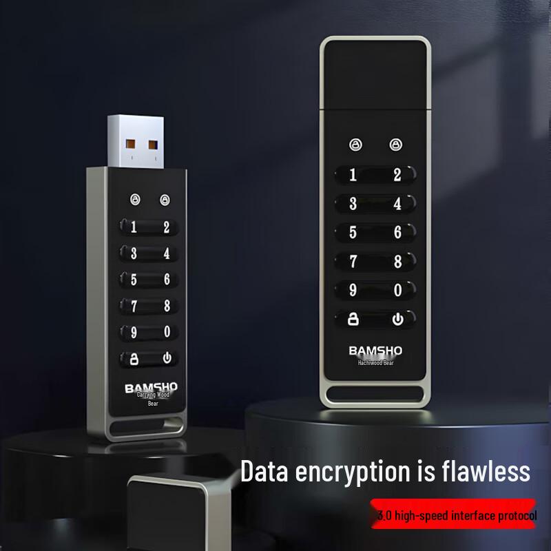 Bamu Bear GJC-JM008 Encrypted USB Flash Drive