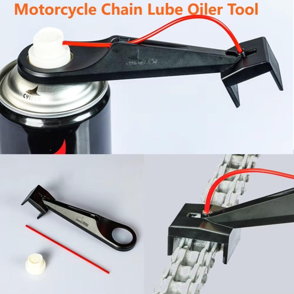 Four channel nozzle Mess-Free Chain Wax Chain Cleaner Tools  Motorcycle Tool