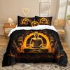 Big Buddha Series 3D Digital Printing Three-Piece Bedding Kit Bed Sheet Quilt Cover