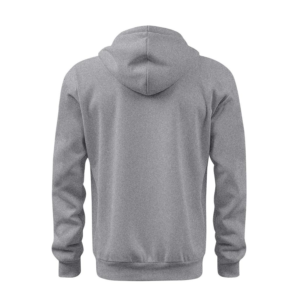 Мужская толстовка с капюшоном на молнии, карманный кардиган, мужская спортивная повседневная толстовка большого размера