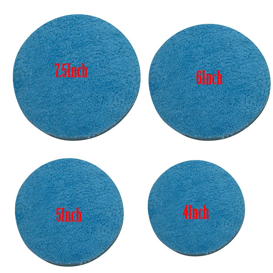 Microfiber Cutting Pad Buffing Remove Paint 5" Car SUV Care Sponge Polishing Pad