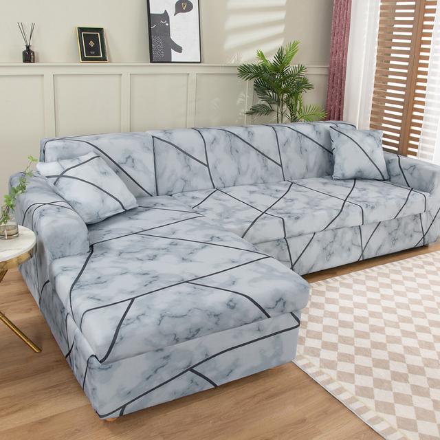 Sectional Sofa Covers Stretch Couch Slipcovers For L Shape Sectional Couch Chaise Sofa Furniture Protector Covers