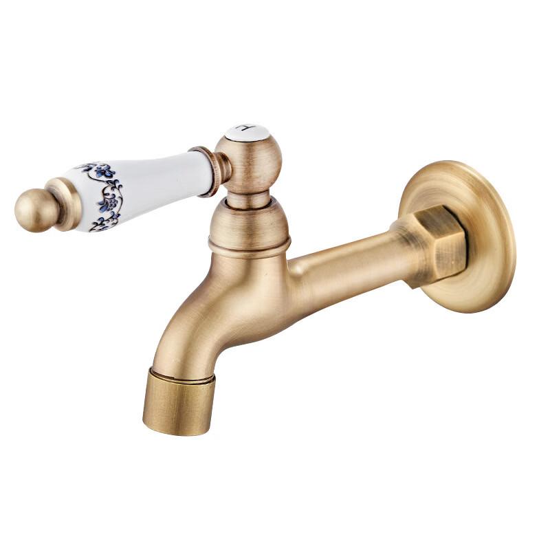 TLXT Antique Ceramic Mop Sink Faucet
