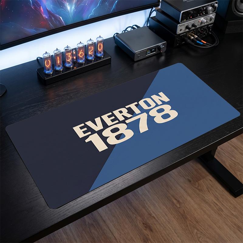 Игровой коврик для мыши Everton Football Print, большой, противоскользящий, расширенный, для офиса, дома
