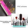 Versatile Silicone Holder for Makeup Brushes Sewing Items and Art Supplies Easy to Use Carfting Tools Storage Case